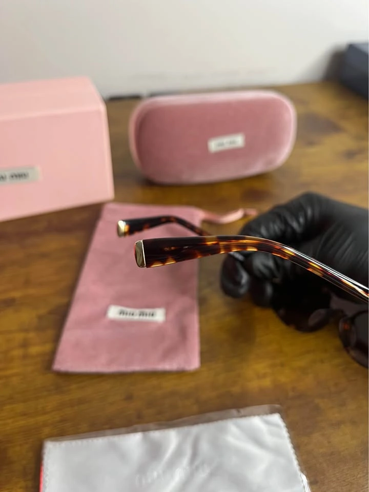 Miu Miu SMU06S Tortoise Shell Sunglasses - photo 5