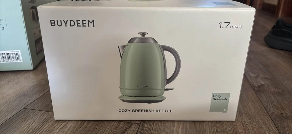 Buydeem cozy greenish kettle (1.7 litres) - photo 2