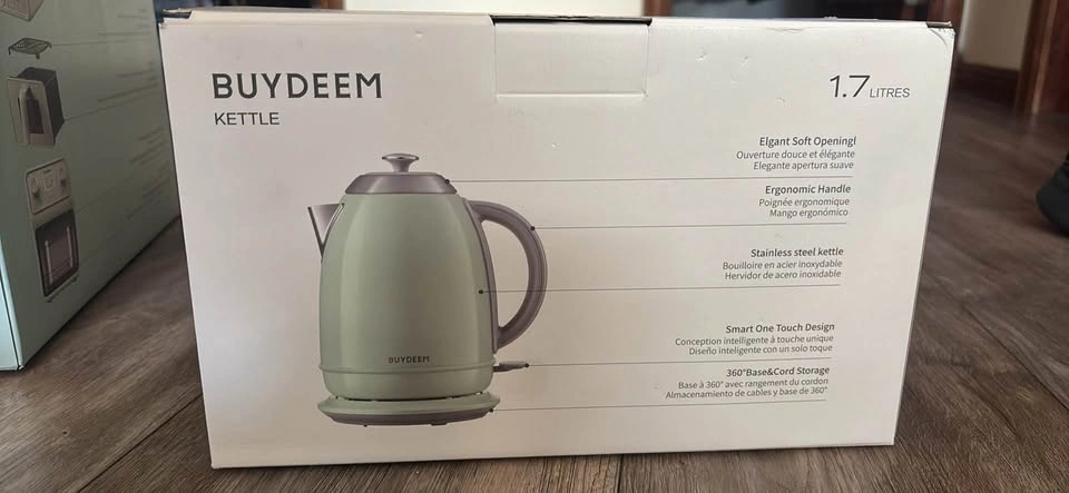 Buydeem cozy greenish kettle (1.7 litres) - photo 4
