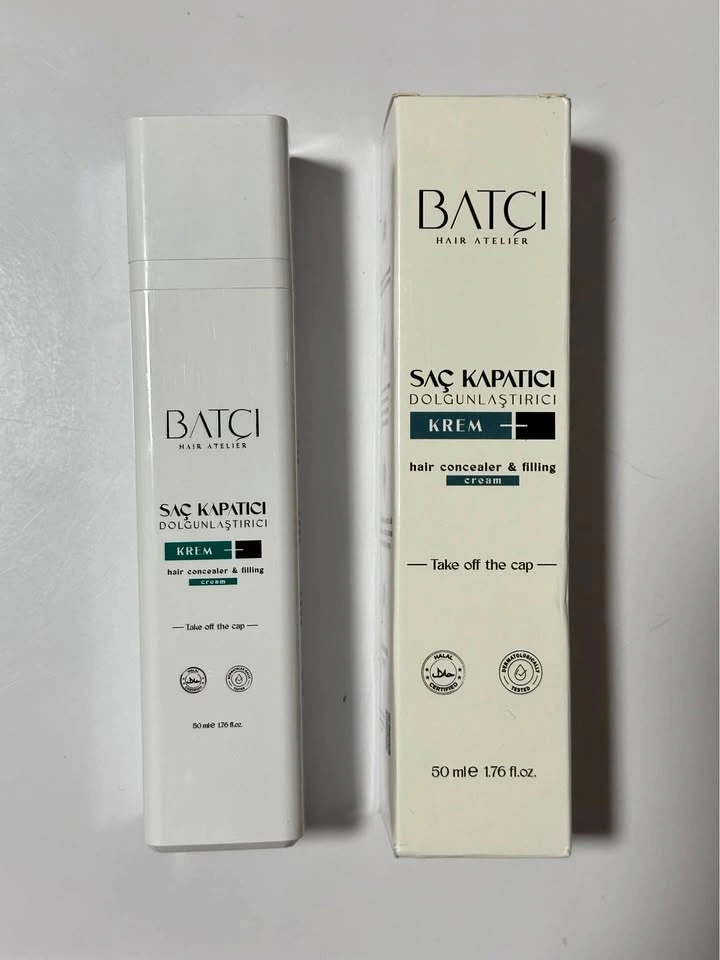 BATCI Hair Concealer & Filling Cream — 50 mL / 1.76 fl oz — New