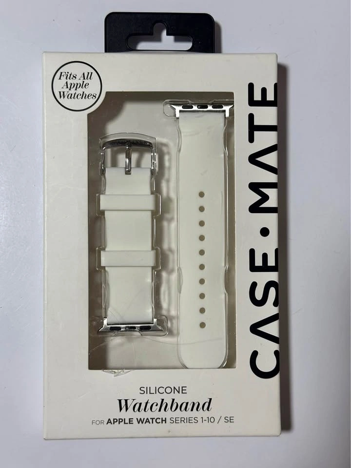 Case-Mate Silicone Watchband for Apple Watch (Series 1-10/SE)