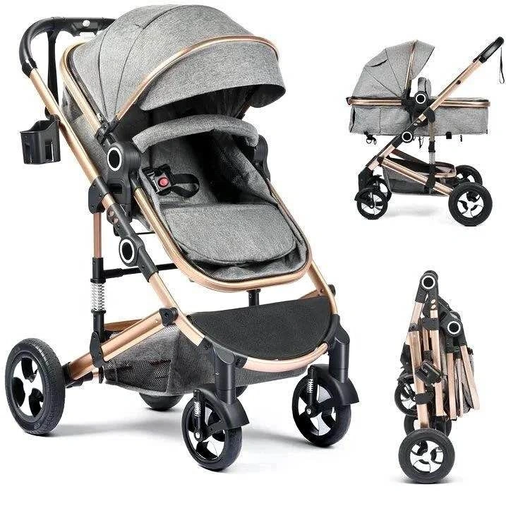 3-in-1 Convertible Baby Stroller - Brand New