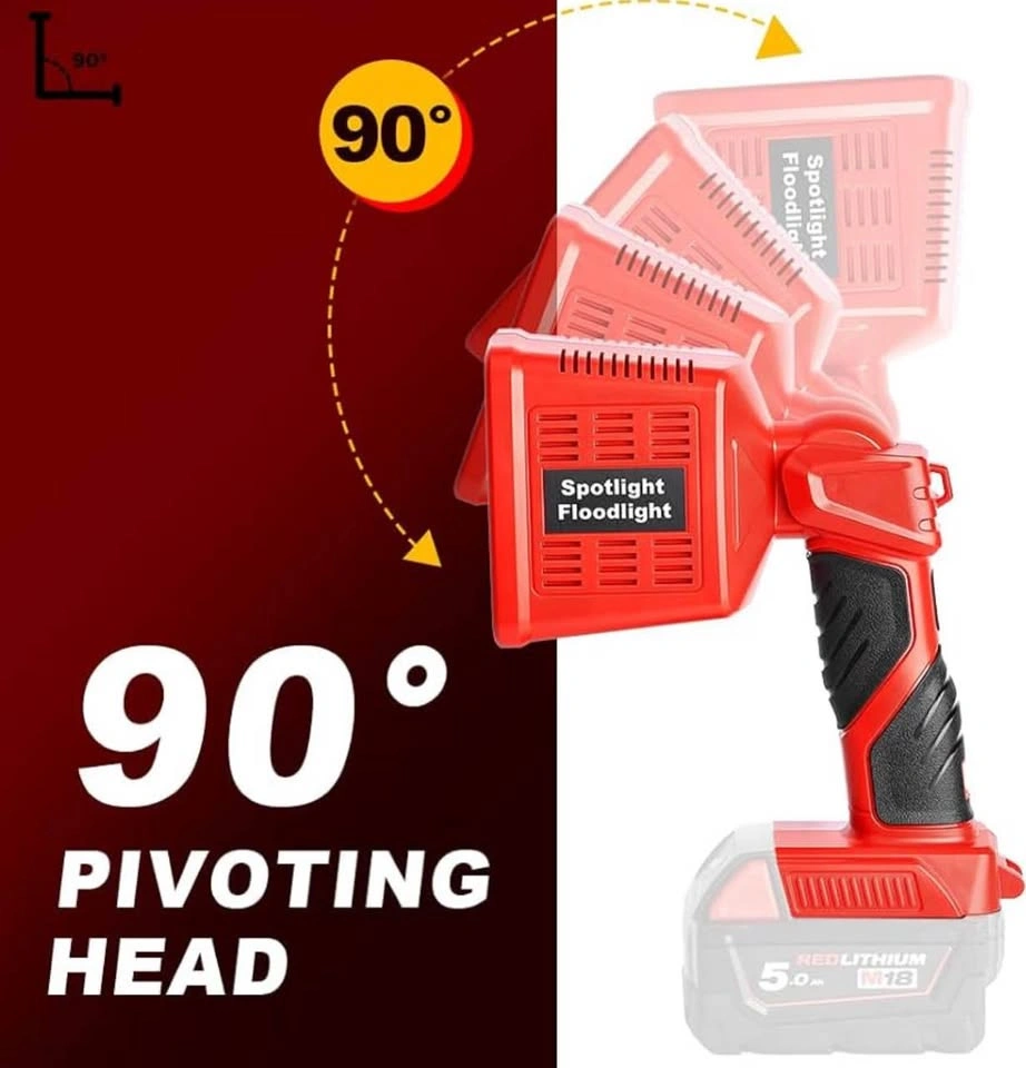 NEW LED Work Light for Milwaukee M18 (Tool Only — No Battery) - photo 4