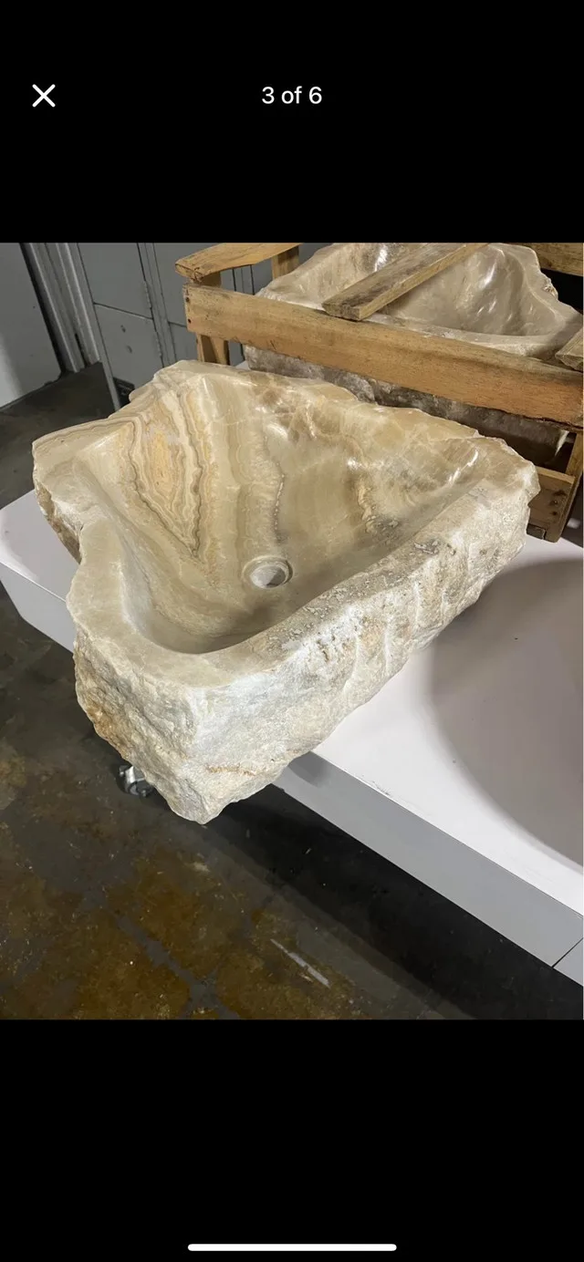 Exotic Sinks onyx marble Basalt Save $$$ NEW image indicator(2)