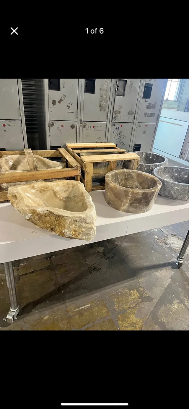 Exotic Sinks onyx marble Basalt Save $$$ NEW image indicator(3)