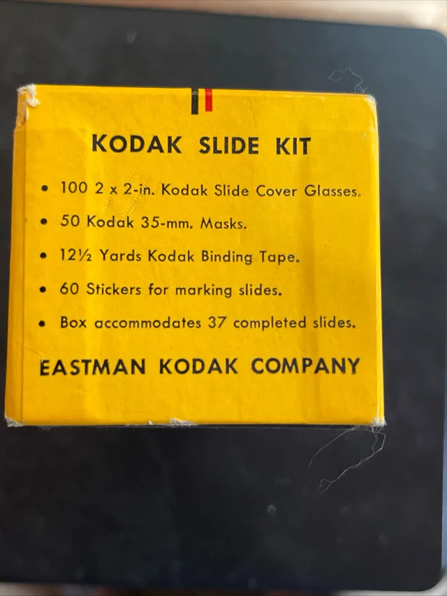Kodak glass slide image indicator(6)