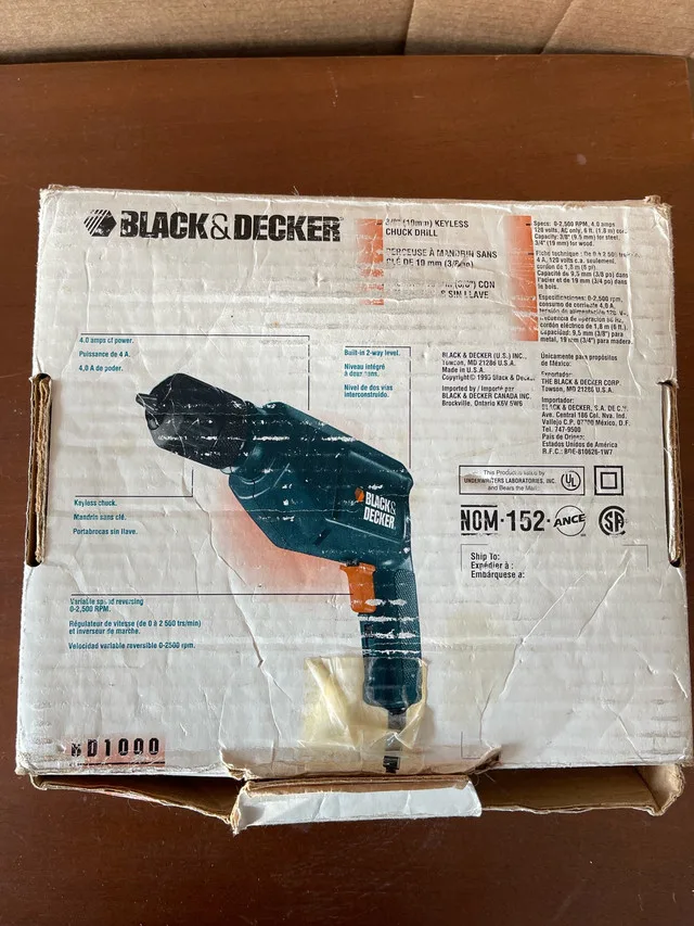 Black & Decker 4.0 Amp corded drill image indicator(3)