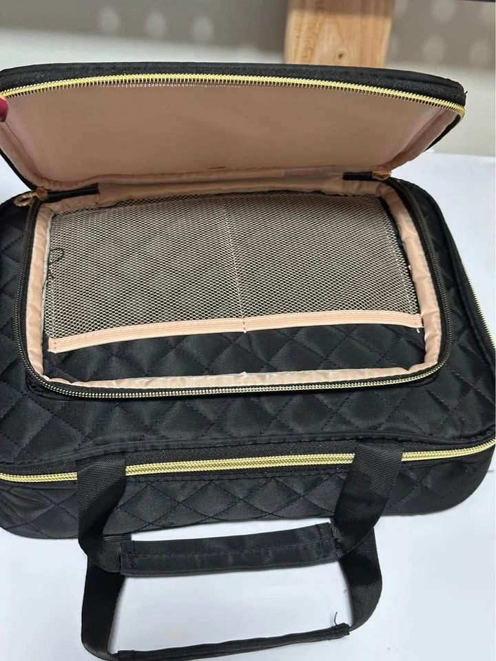 Brand New Quilted Travel Makeup Organizer - photo 2