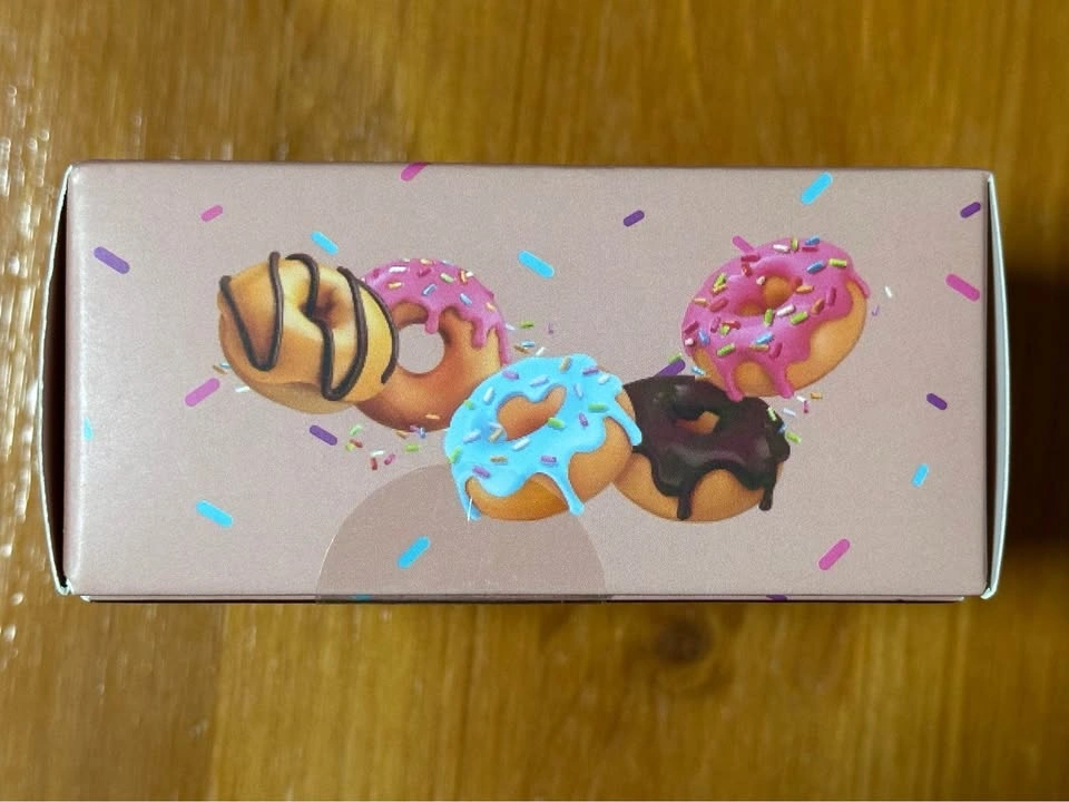 PopCraze Doughnut Socks — 2-Pair Gift Box — New - photo 4