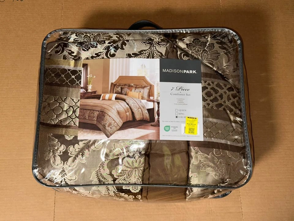 Madison Park 7‑Piece Comforter Set — Canadian King - photo 4