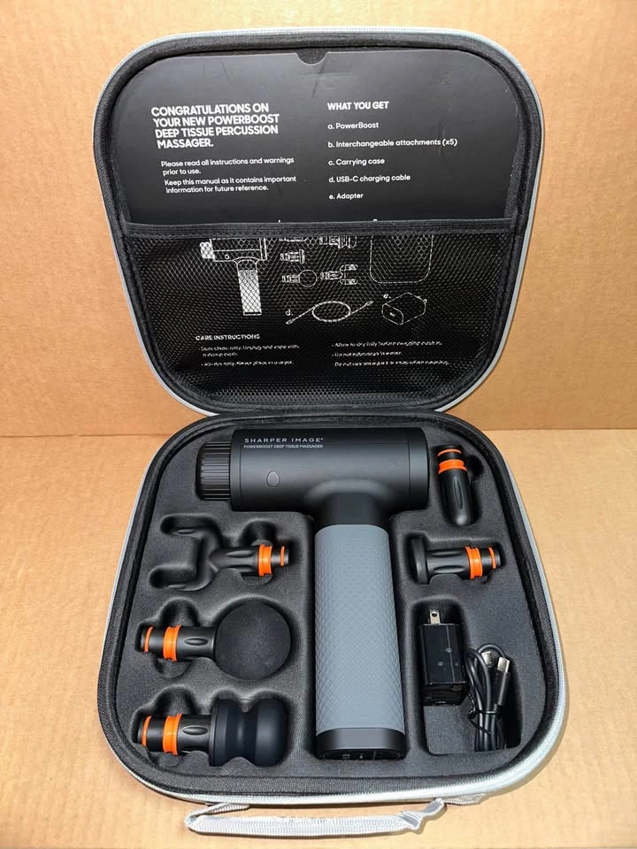 Sharper Image PowerBoost Deep Tissue Percussion Massager - photo 3