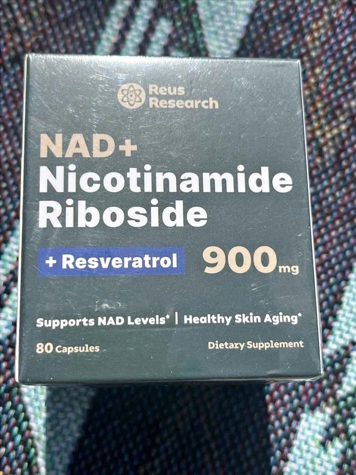 Reus Research NAD+ Nicotinamide Riboside + Resveratrol 900mg