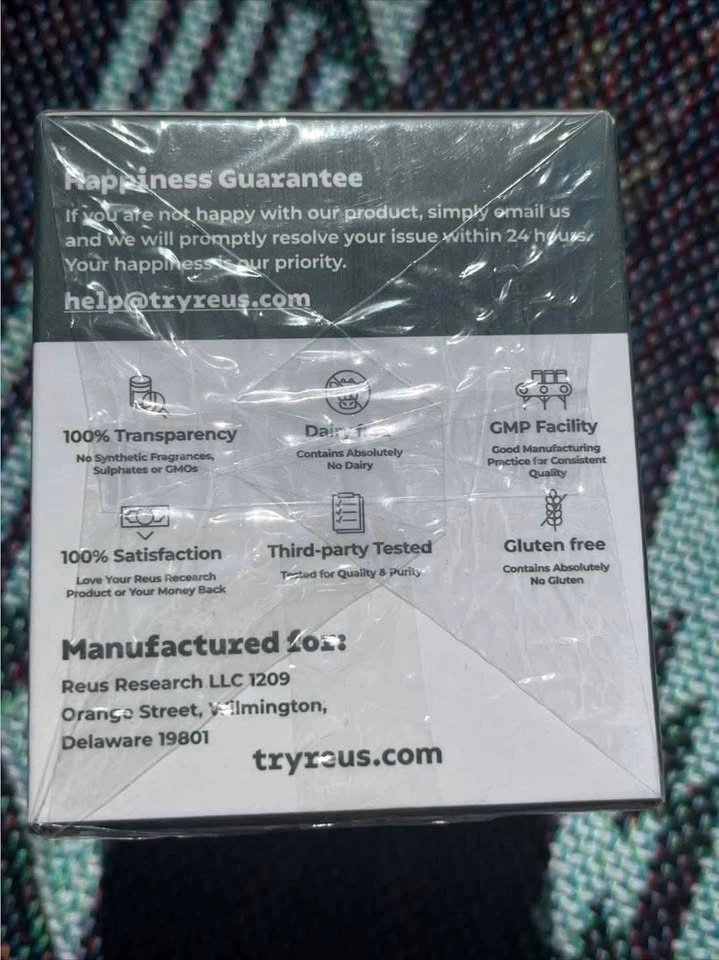 Reus Research NAD+ Nicotinamide Riboside + Resveratrol 900mg - photo 4