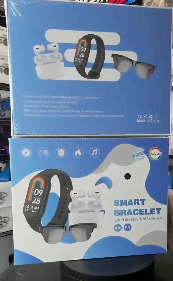 3-in-1 Smart Bundle: Fitness Band, Earbuds & Glasses - photo 2