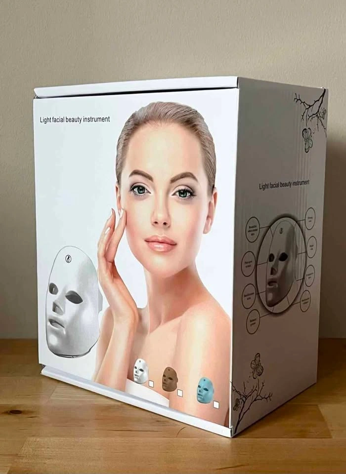 7-Color LED Facial Beauty Mask – At-Home Spa Therapy - photo 2