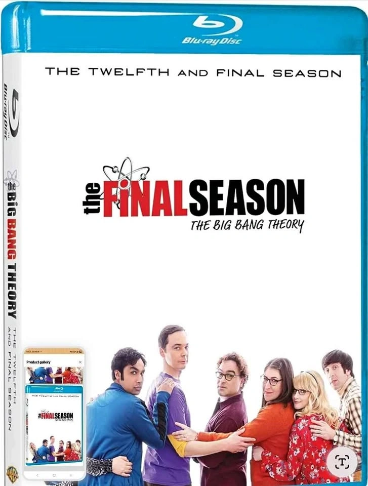 Warner Bros. The Big Bang Theory: The Twelfth and Final Season B