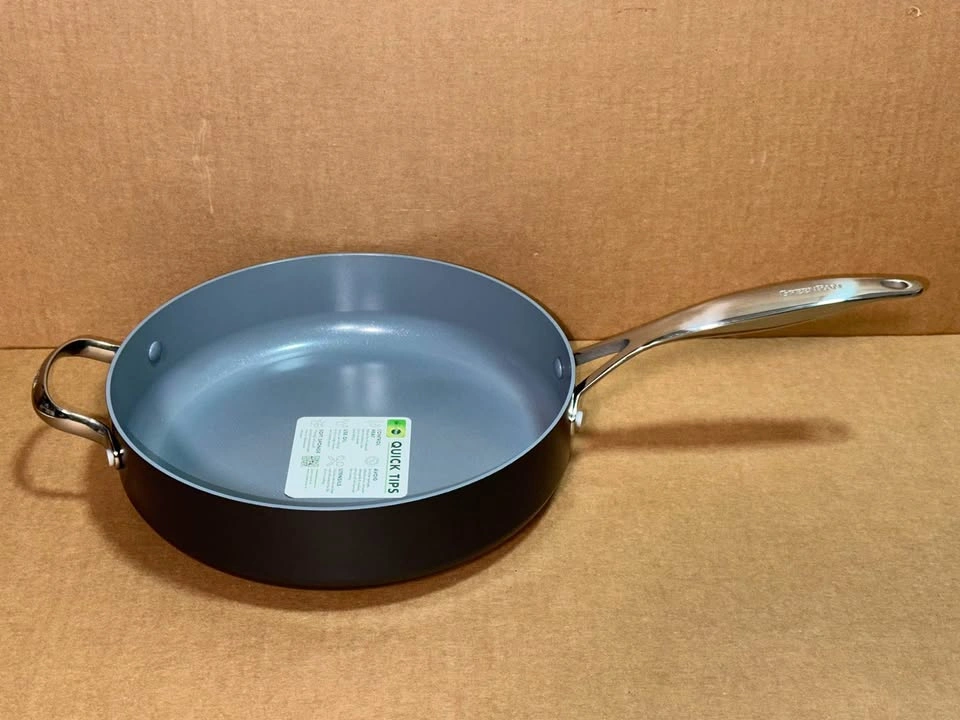 GreenPan Valencia Pro 4.5 Qt / 11" Saute Pan with Lid - photo 4