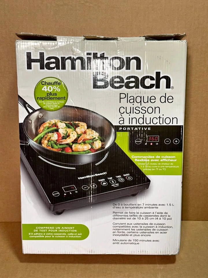 Hamilton Beach Portable Induction Cooktop - New in Box