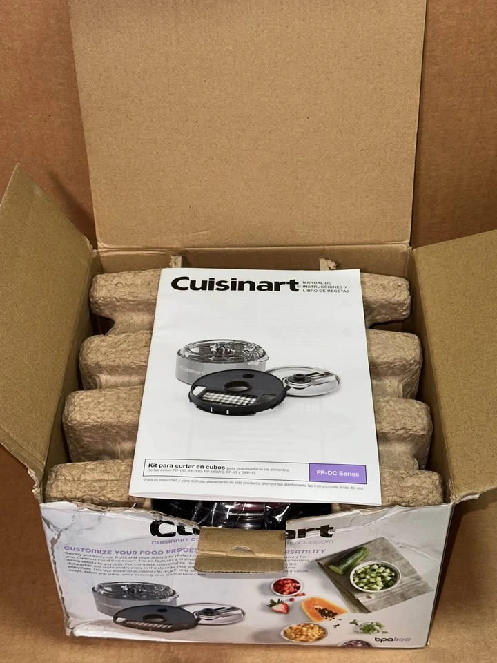 Cuisinart FP‑DC Dicing Kit Accessory — Complete Set — New - photo 3
