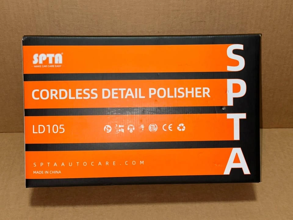 SPTA LD105 Cordless Detail Polisher Kit with Case + Coating - photo 2