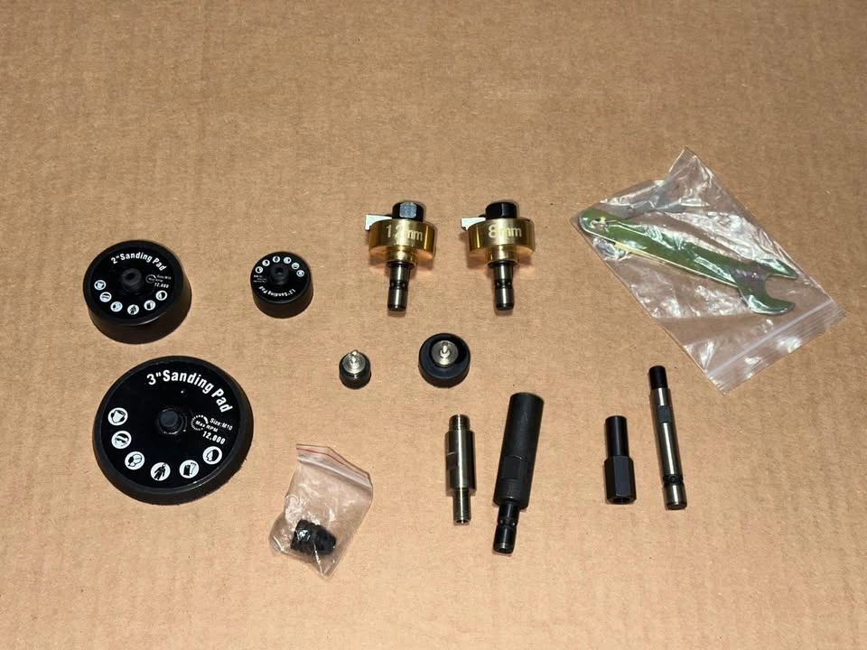 SPTA LD105 Cordless Detail Polisher Kit with Case + Coating - photo 5