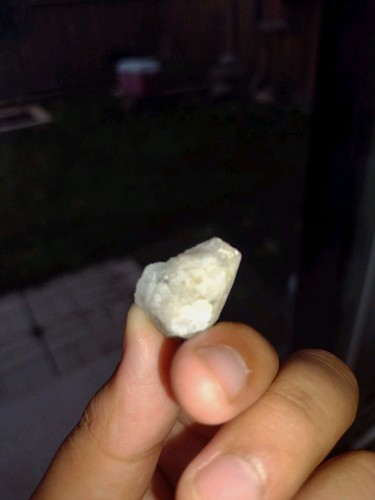 Raw Snow Quartz Specimen - Unpolished Icy White Pocket Crystal - photo 3