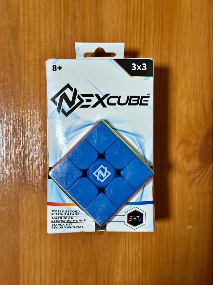 NEXCUBE 3x3 Speed Cube — Blue — New in Blister