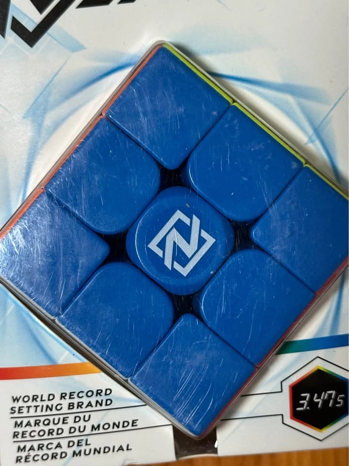 NEXCUBE 3x3 Speed Cube — Blue — New in Blister - photo 4