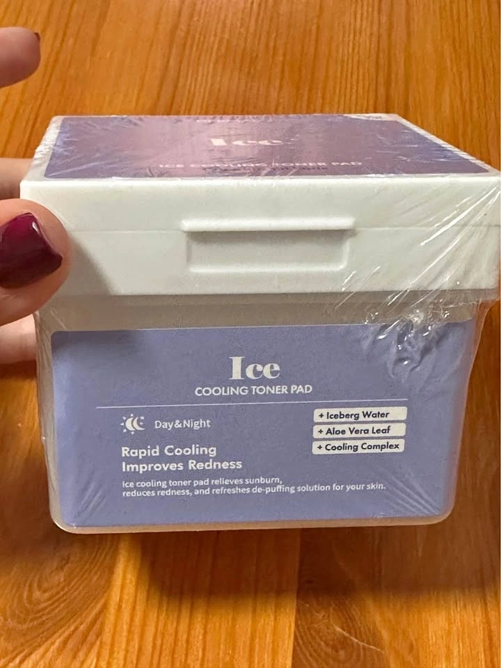 Dermal Ice Cooling Toner Pads (120 count) — NEW Sealed