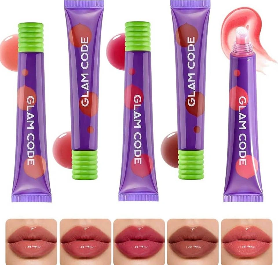Glam Code Lip Care Set (5 pcs) — Hydrating Lip Balm Set — NEW