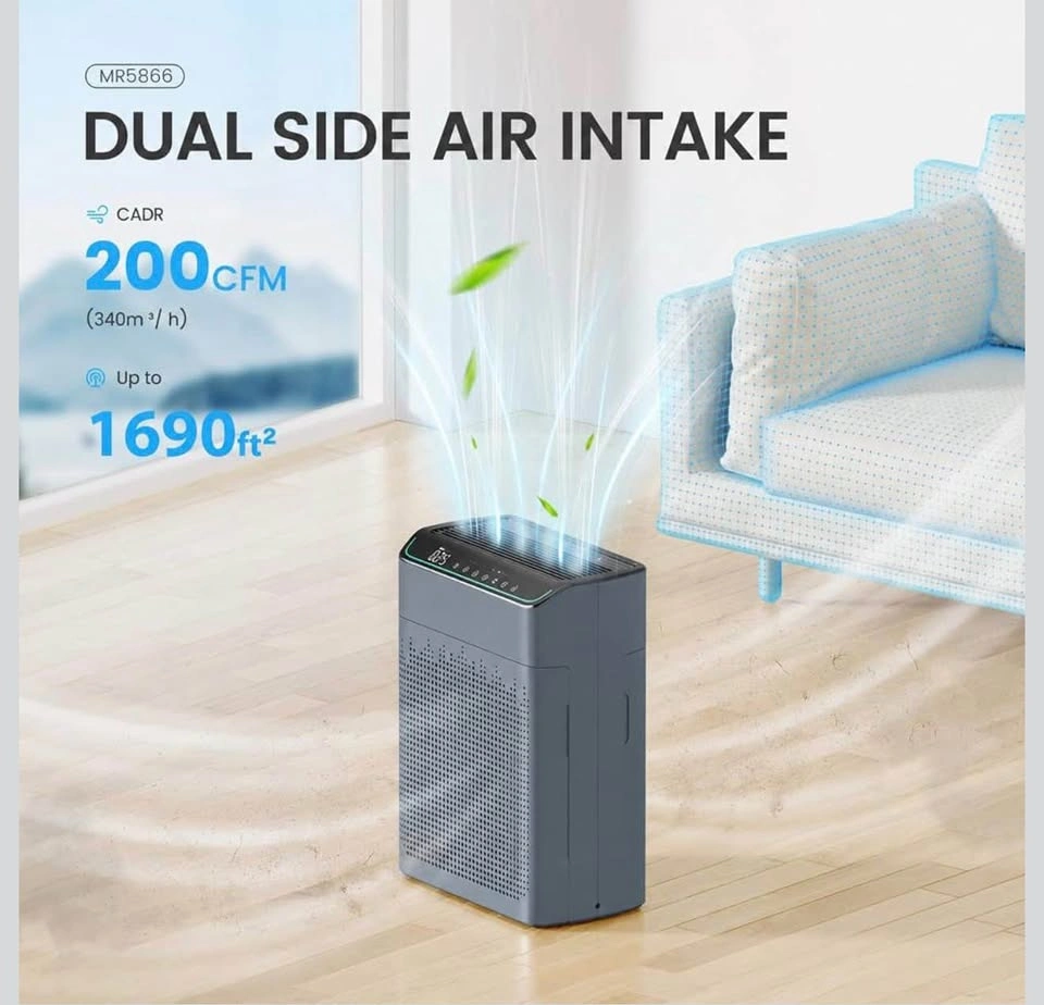 MERONTE Air Purifier for Large Rooms, Up to 1690 Sq Ft - photo 2