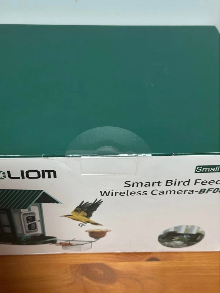 Soliom BF08S Smart Bird Feeder with Camera & Solar Panel — New - photo 2