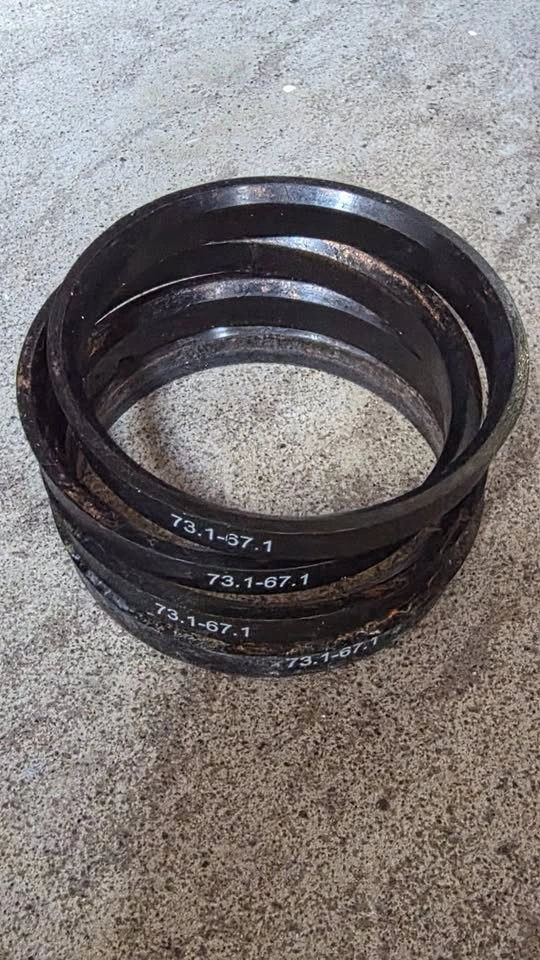 Four Hub Rings 73.1mm to 67.1mm - photo 3