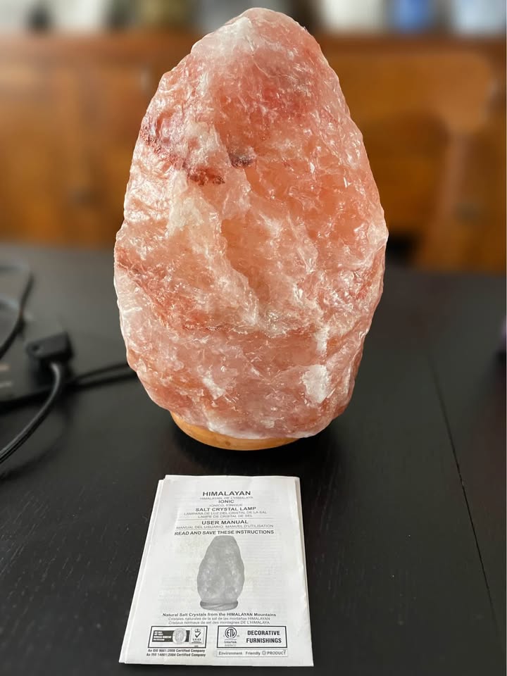 Large Pink salt lamp - photo 2