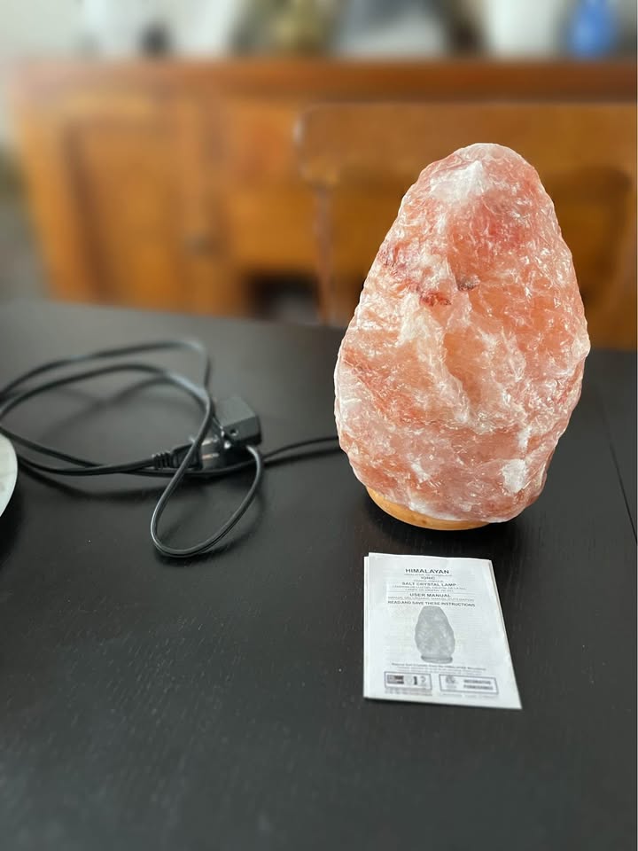 Large Pink salt lamp - photo 3