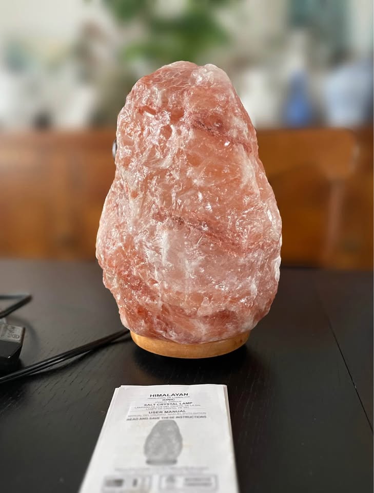Large Pink salt lamp - photo 4