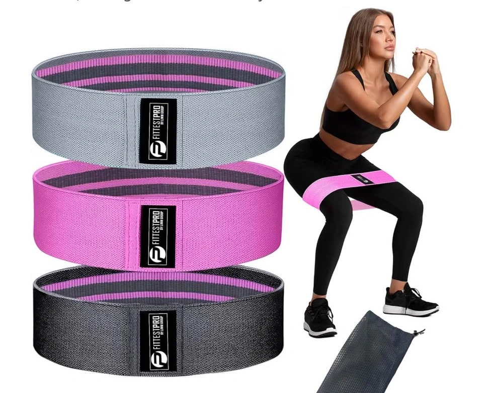 Fittest Pro Fabric Resistance Bands Set of 3 - photo 3