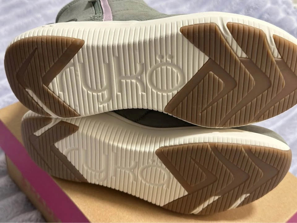 Ryka Paragon Water-Repellent Booties — Vetiver Green — Size 8 - photo 4