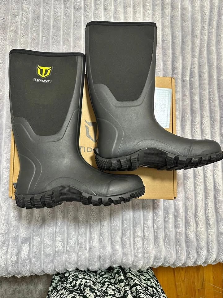 TideWe Waterproof Hunting Boots — Steel Shank — Men’s Size 11