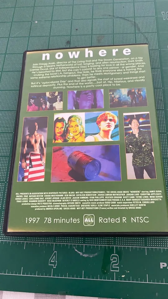 NOWHERE (1997) DVD Gregg Araki image indicator(2)