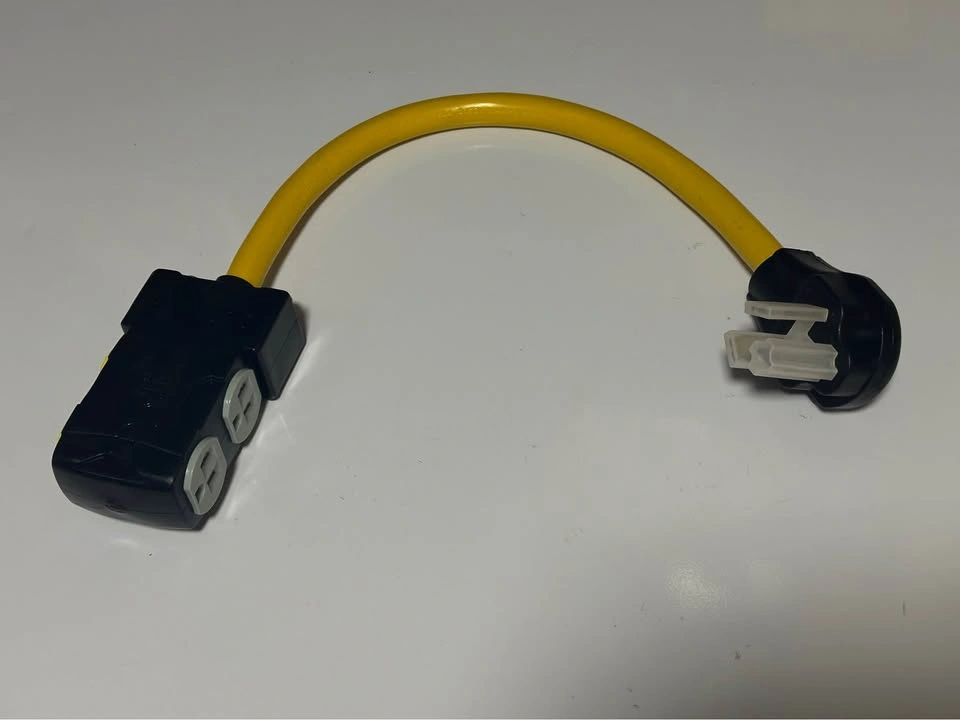 10/3 AWG Heavy Duty Power Adapter — 2-Way Splitter — NEW - photo 2