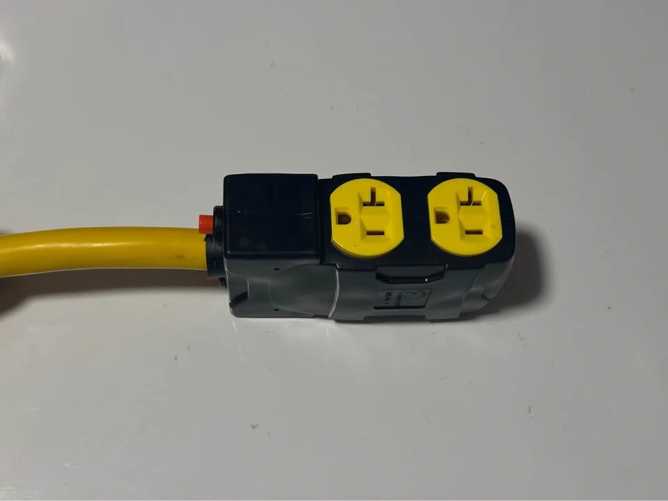 10/3 AWG Heavy Duty Power Adapter — 2-Way Splitter — NEW - photo 3