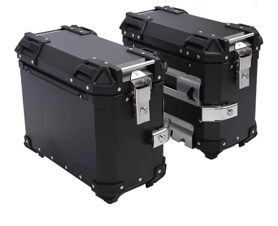 Universal Aluminum Motorcycle Panniers - photo 4