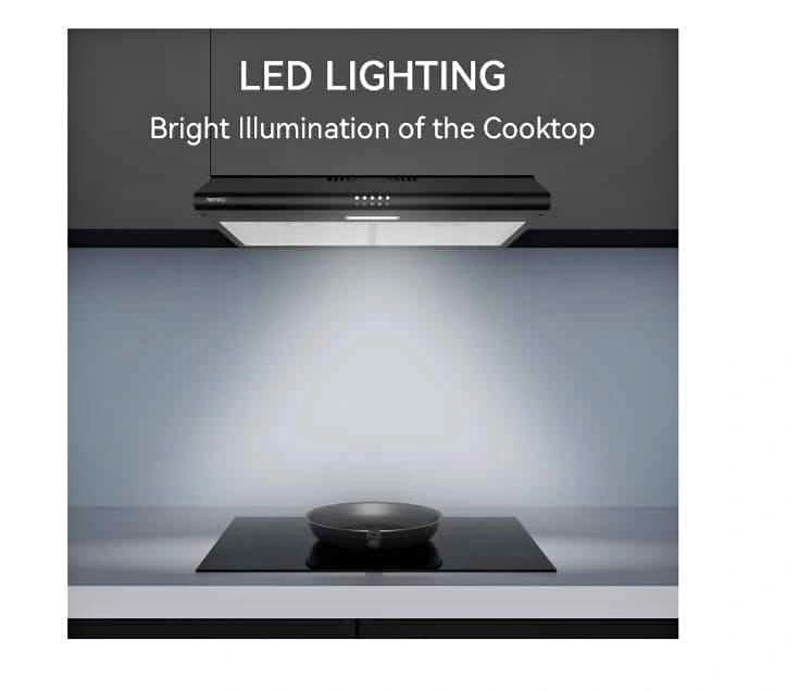 Hermitlux 30-inch Under Cabinet Range Hood 200 CFM
