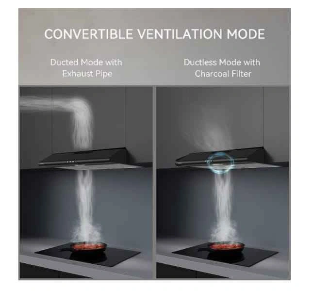 Hermitlux 30-inch Under Cabinet Range Hood 200 CFM - photo 2