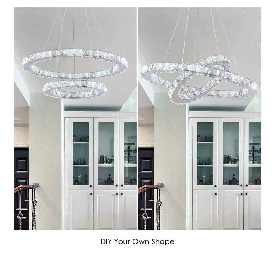 Brand new Crystal LED Chandelier Ceiling Light - photo 2