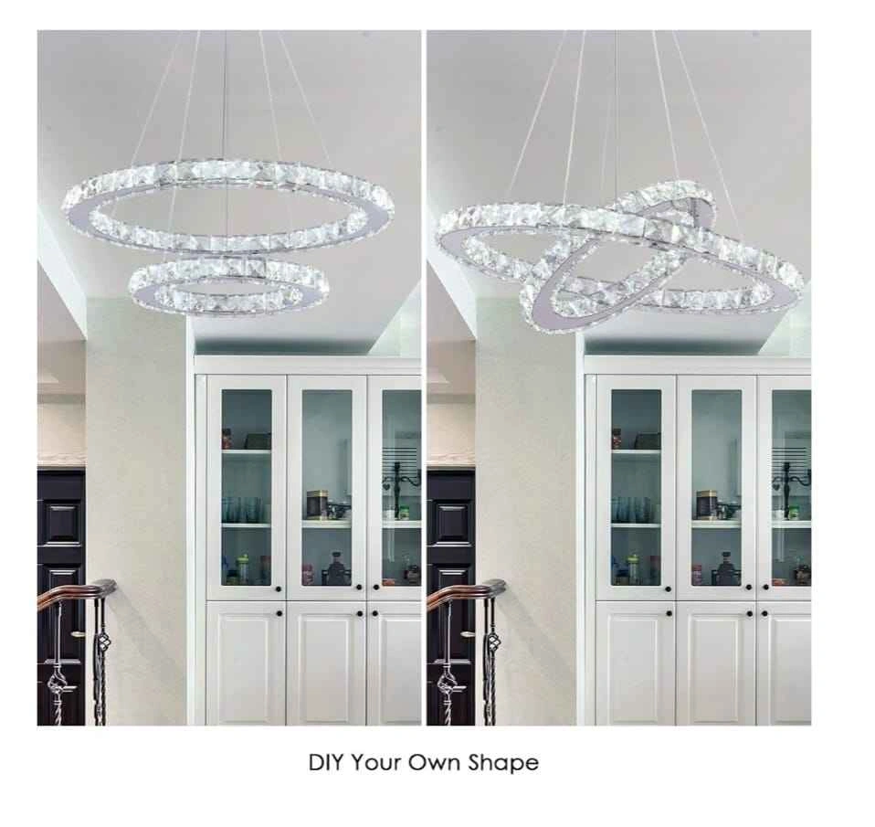 Brand new Crystal LED Chandelier Ceiling Light - photo 4