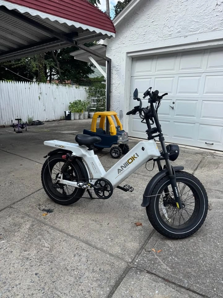 White Aniioki AQ177 Pro Max eBike – 52V Long Range - photo 4