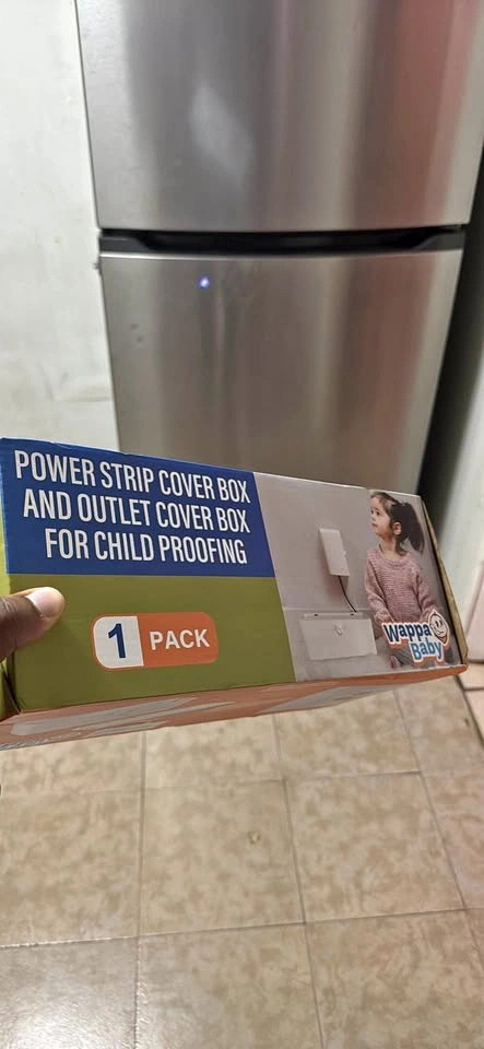 Power Strip Cover and Outlet Cover Box - Baby Proofing