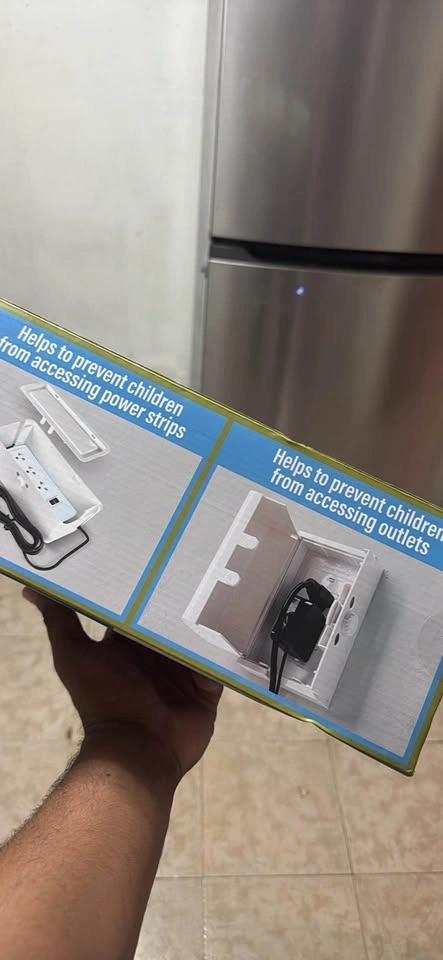Power Strip Cover and Outlet Cover Box - Baby Proofing - photo 2